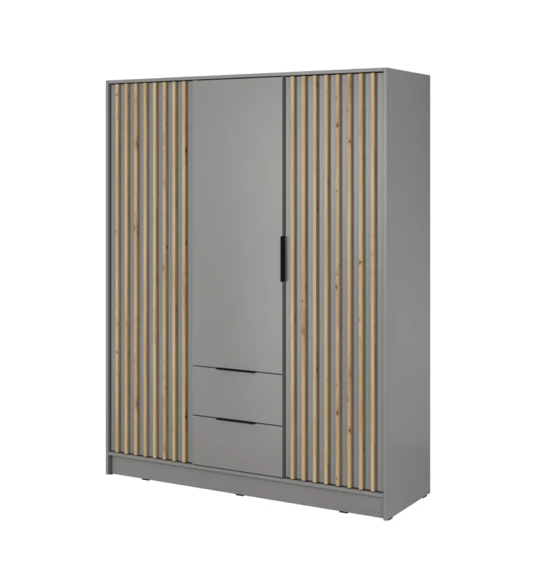 Wardrobe Nelly 3D Grey