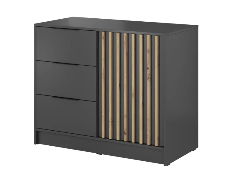 Wardrobe Nelly 2D Dresser Graphite