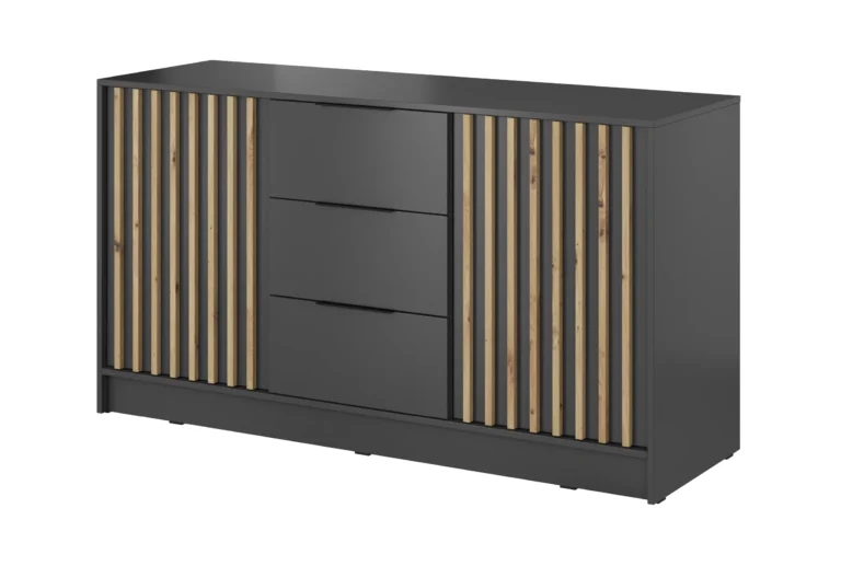 Wardrobe Nelly 3D Dresser Graphite