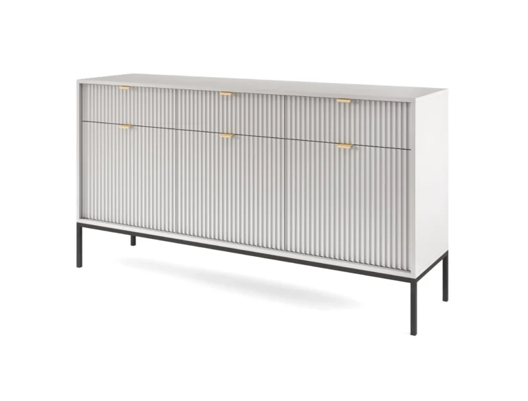 Nova Dresser 3 Grey Black frame