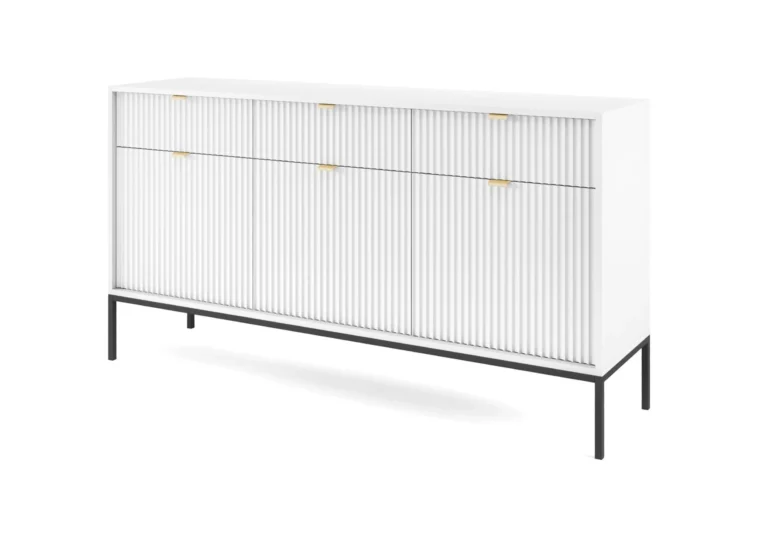 Nova Dresser 3 White Black frame