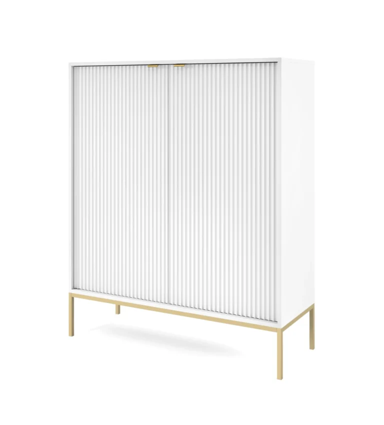 Nova Dresser 2 White Gold frame