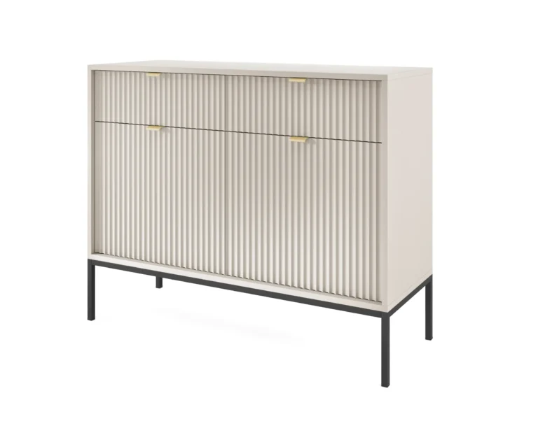 Nova Dresser 1 Cashmere Black frame