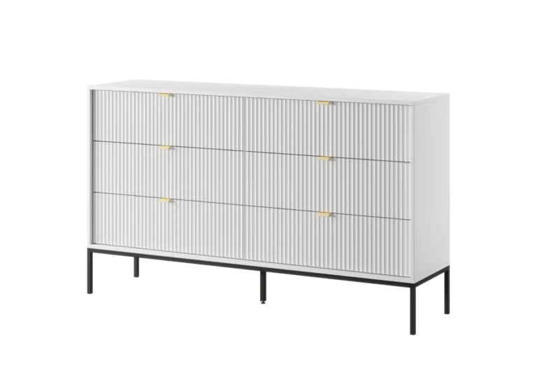 Nova Dresser 4 White Black frame