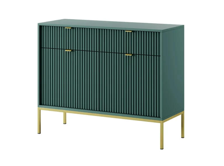 Nova Dresser 1 Labrador green Gold Frame+Gold Handle