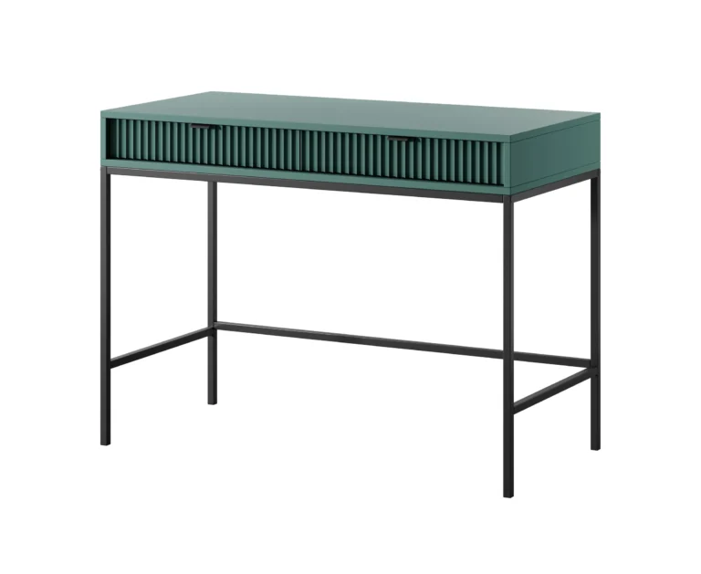 Nova vanity table Labrador green Black Frame+Black Handle