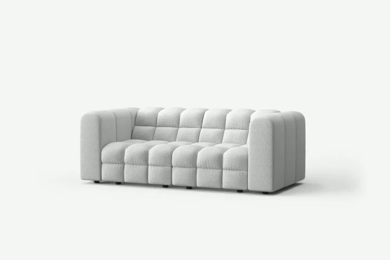 Story 2 Seater Sofa Light Grey Puente 80