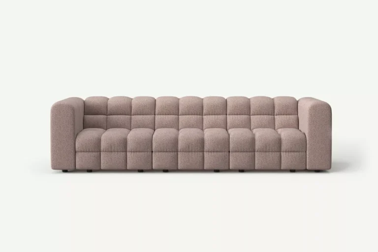 Story 3 Seater Sofa Pink Blush Puente 68