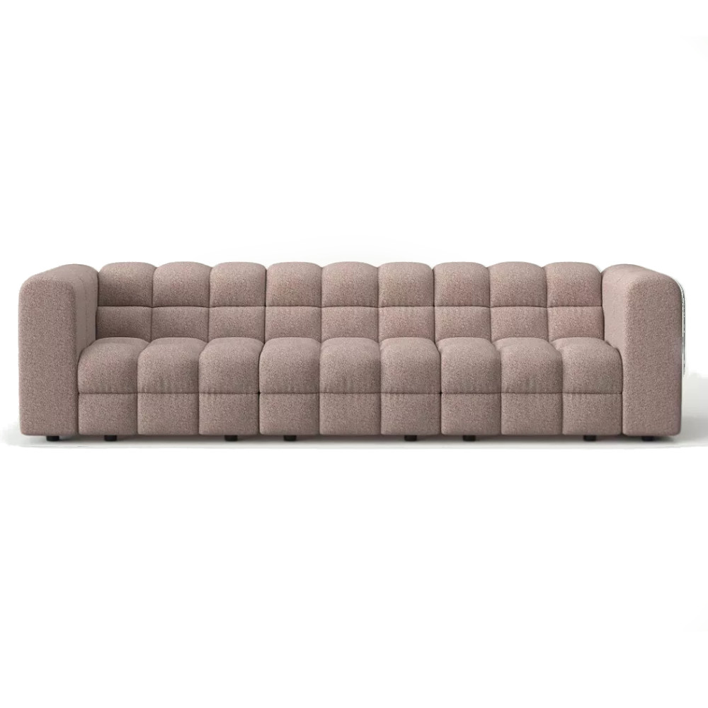 Story 3 Seater Sofa Pink Blush Puente 68