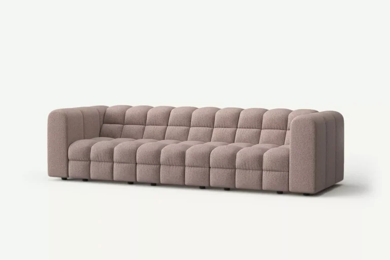 Story 3 Seater Sofa Pink Blush Puente 68
