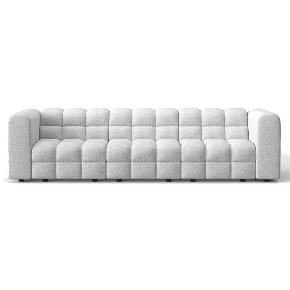Story 3 Seater Sofa Light Grey Puente 80