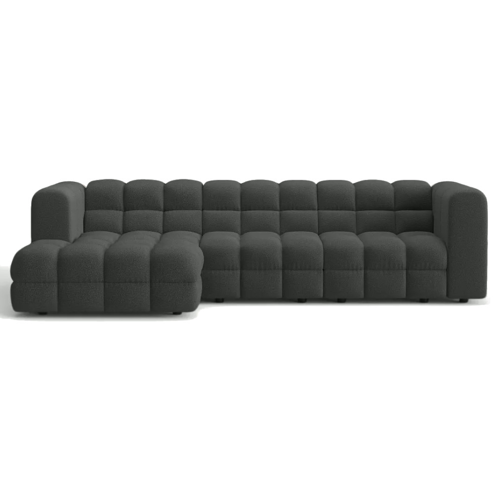 Story Big Modern Corner Sofa Raven 78