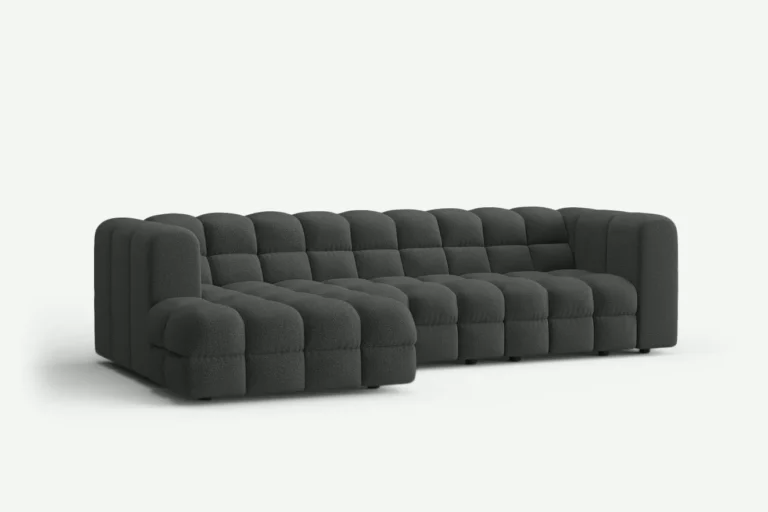 Story Big Modern Corner Sofa Raven 78