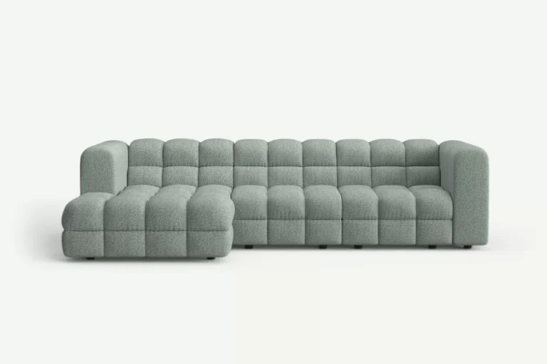 Story Big Modern Corner Sofa Left Mint Puente 33