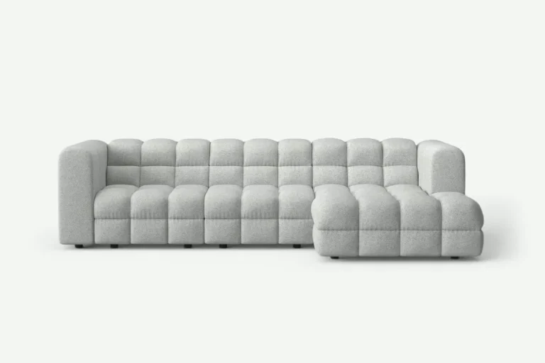 Story Big Modern Corner Sofa Right Sand Grey Raven 06