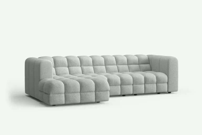 Story Big Modern Corner Sofa Sand Grey Raven 06