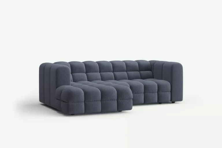 Story Modern Corner Sofa Grey Steel Raven 18