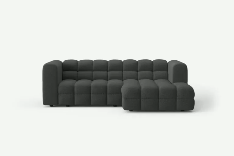 Story Modern Corner Sofa Right Raven 78