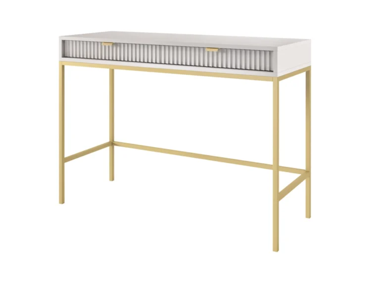 Nova vanity table Grey Gold frame