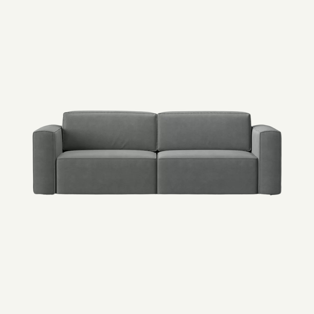 Moved Night 3 Seater Sofa Bed Grey Castel 93