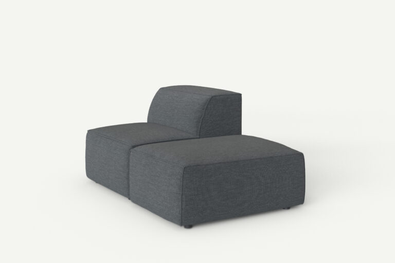 Moved Open Chaise Seat Module Left Back Rest