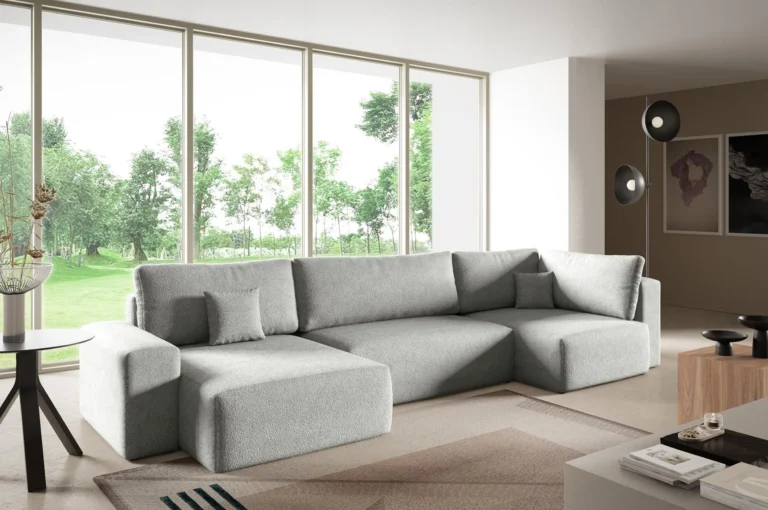 Centaur Extended Back U Shaped Sofa Bed