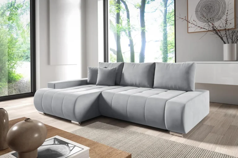 Velutti Mini Open Sided Corner Sofa Bed