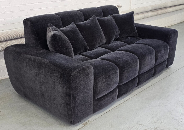 Jacob 3 Seater Sofa Aston 17 Antracite