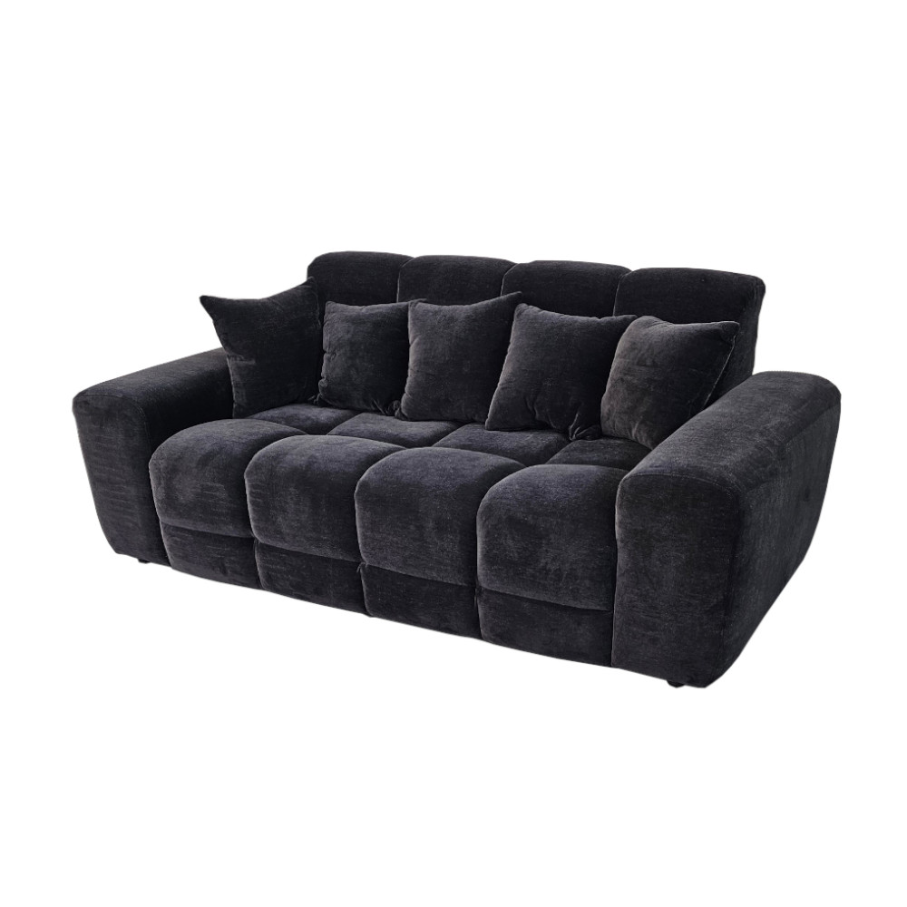 Jacob 3 Seater Sofa Aston 17 Antracite