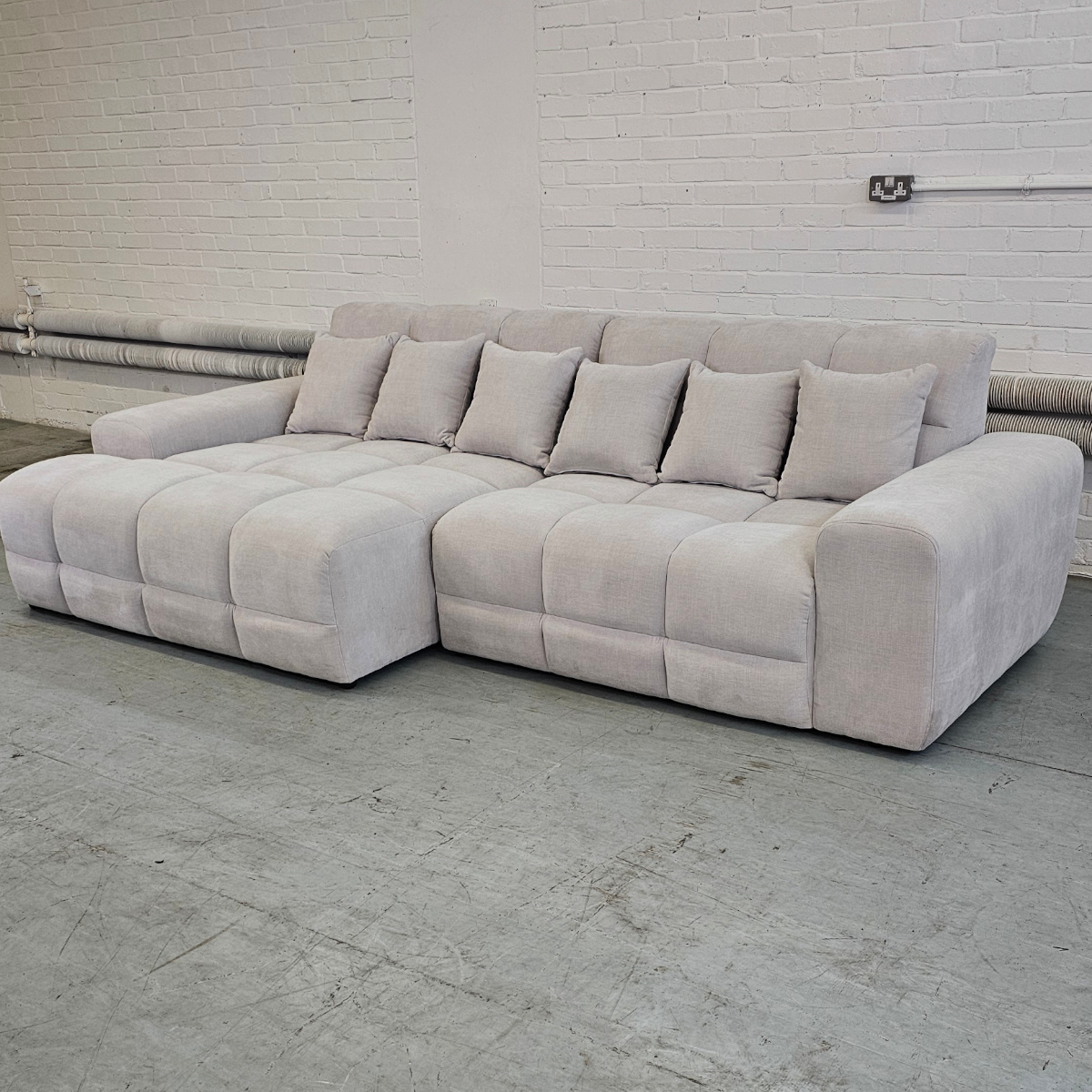 Jacob Corner Sofa Left Aston 02 Beige