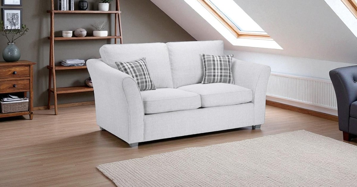 Loft conversion furniture UK inspiration: Hamilton 2 Seater Sofa Lisbon Silver
