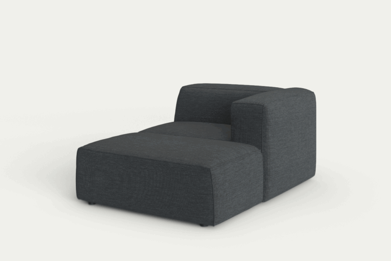 Moved Corner Chaise Seat Module Right Arm Rest