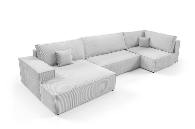Max Extended Back U Shaped Sofa Bed