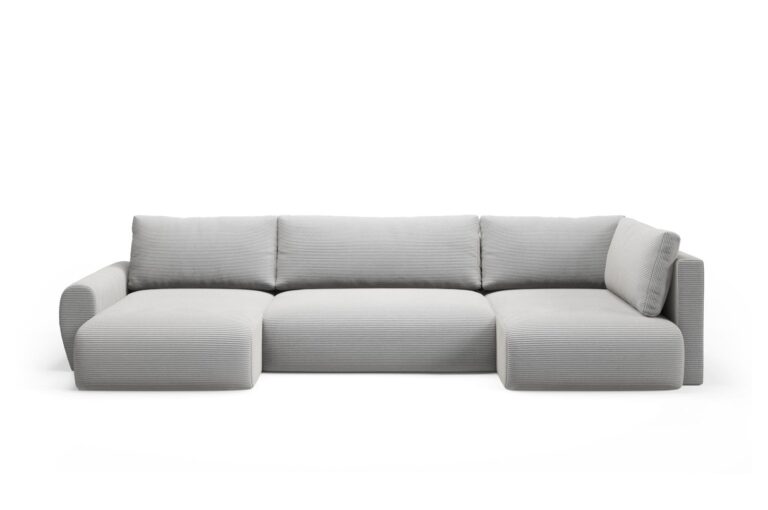 Poss Extended Back U Shaped Sofa Bed