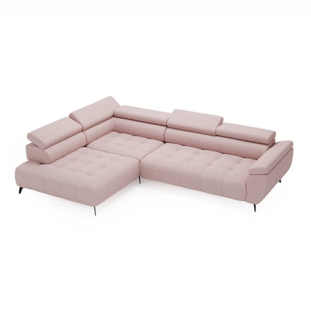 Polly Corner Sofa with Sliding Seat & Adjustable Headrests