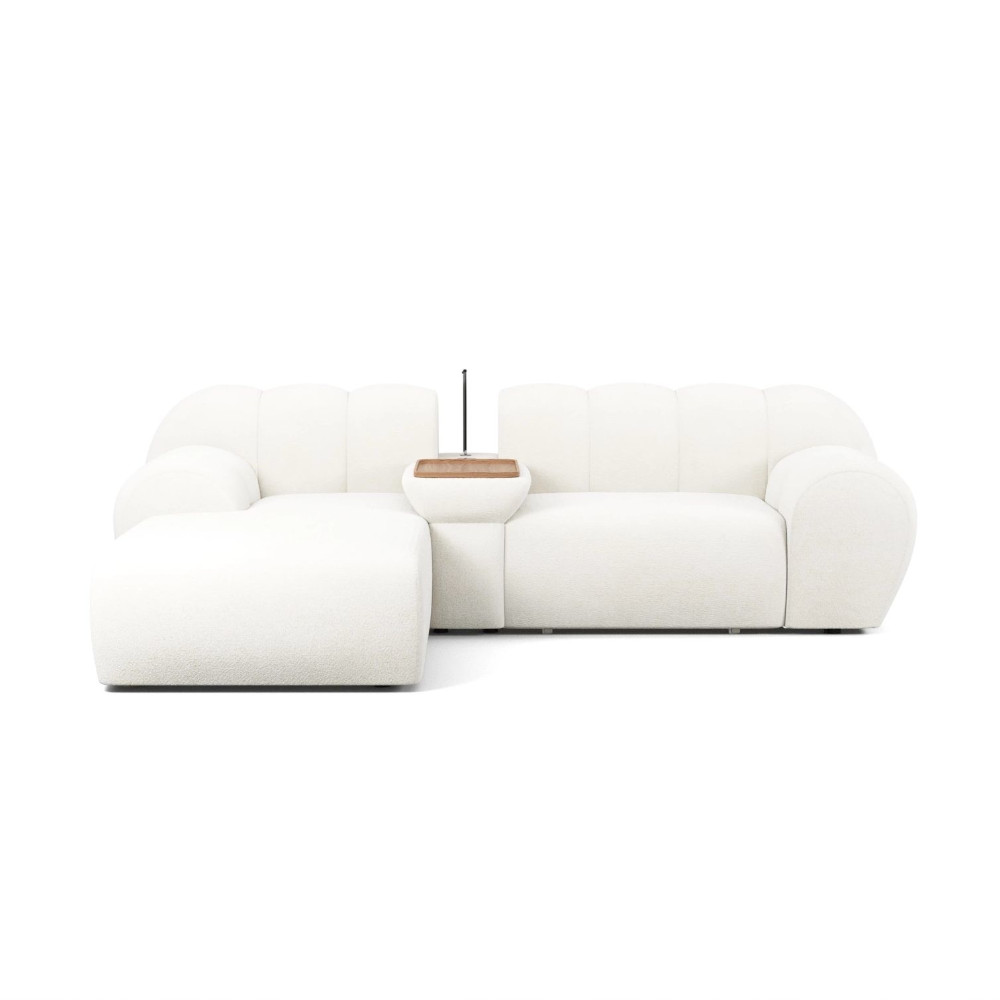 Windy 2 Seater Corner Sofa with LED Light and Built in Charger