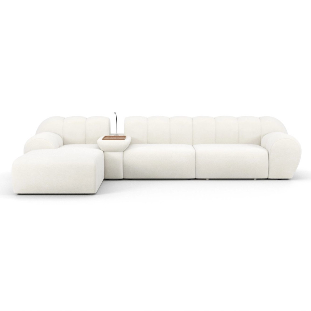 Windy 3 Seater Corner Sofa with LED Light and Built in Charger