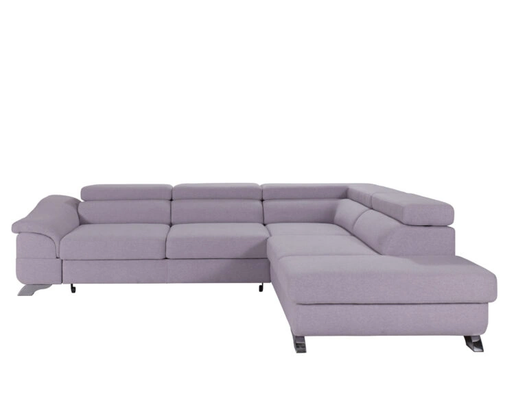 Lagos Corner Sofa Bed Right Grey