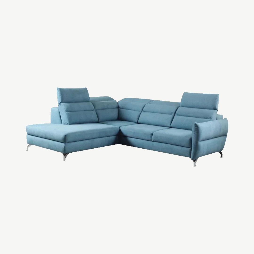 Montale Corner Sofa Bed Left Blue