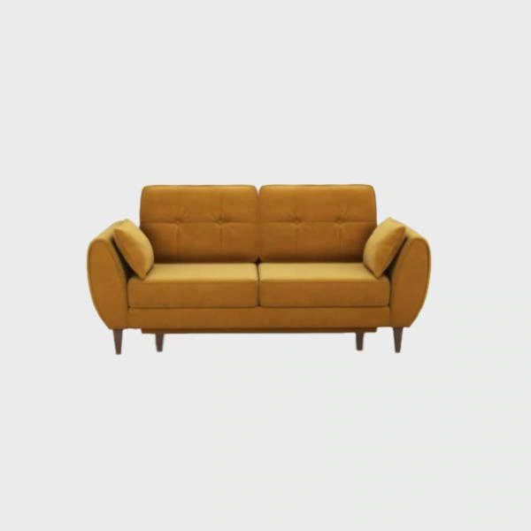 Candy 2 Seater Sofa Yellow