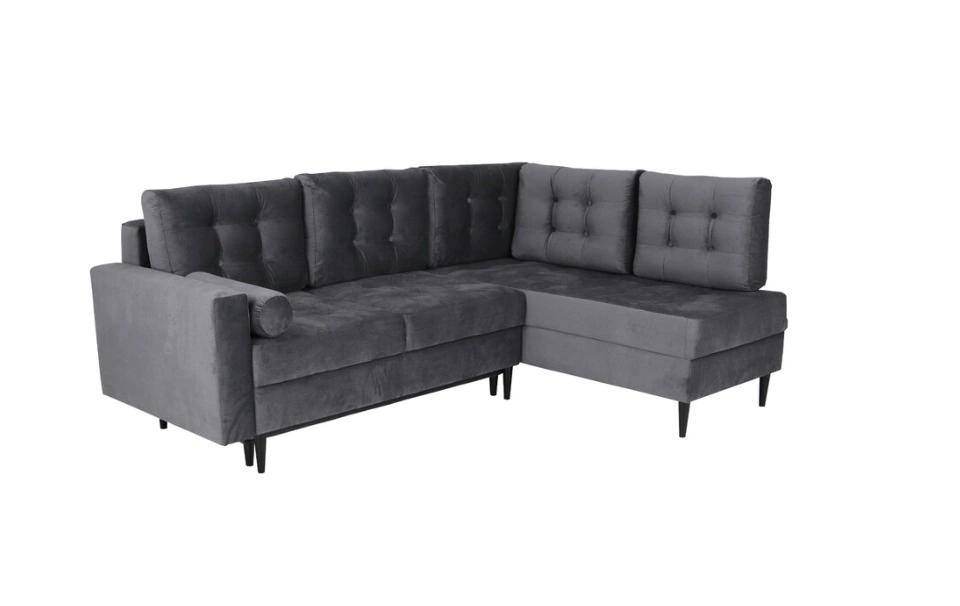 Porto 1 Arms Corner Sofa Bed Left