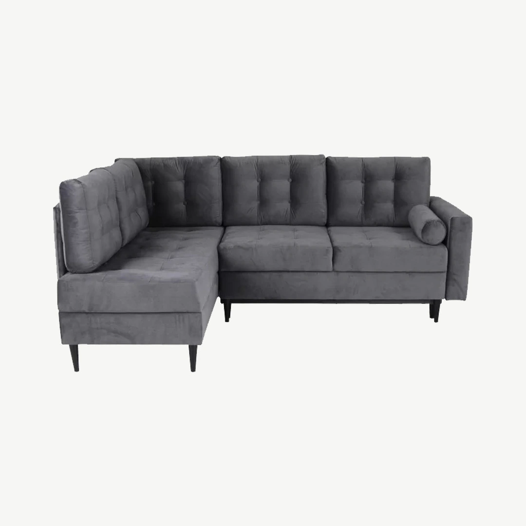 Porto 2 Arms Corner Sofa Bed Left