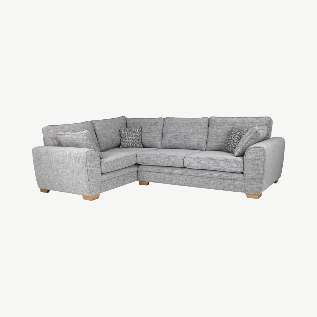 Baltimore Corner Sofa Right Grey