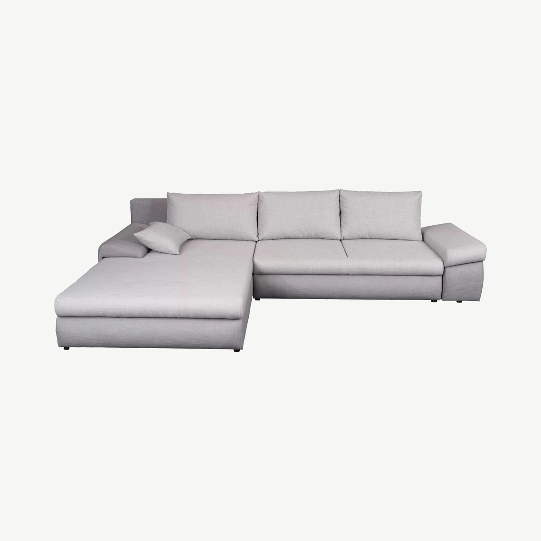 Bono Corner Sofa Bed Universal  Light Grey
