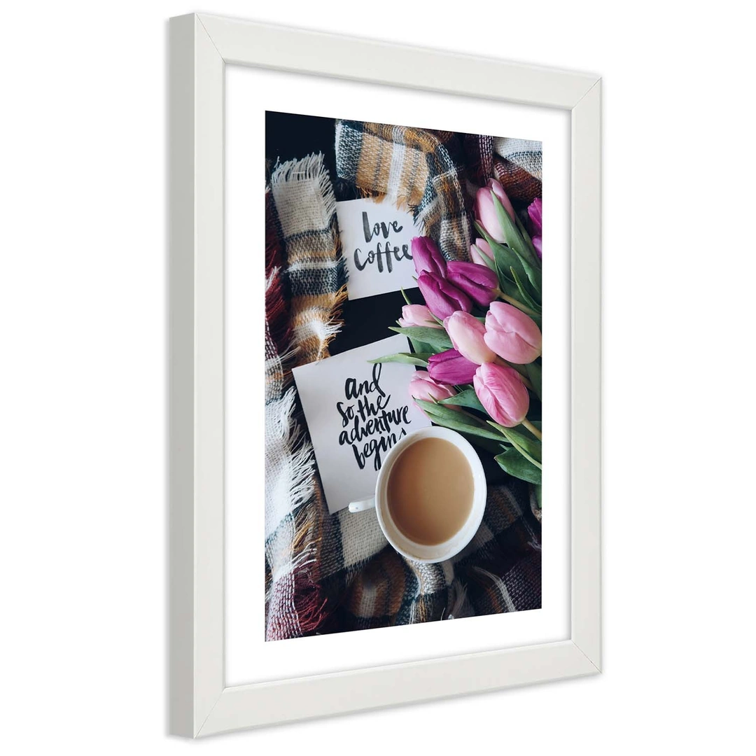 Picture in frame, Coffee morning