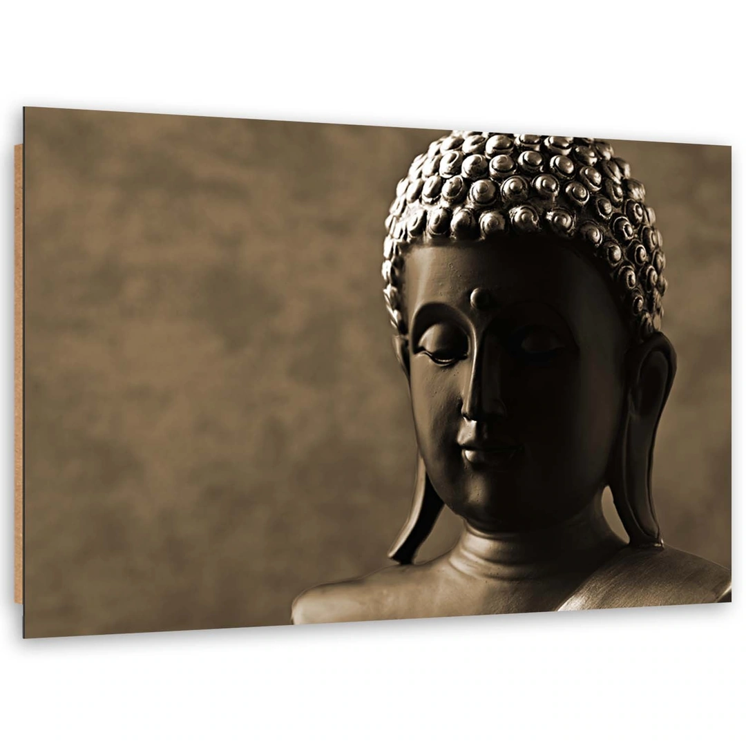 Deco panel print, Buddha's head