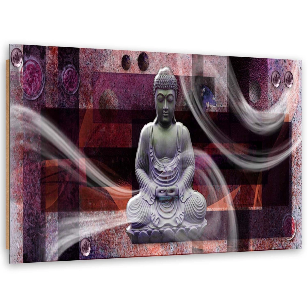 Deco panel print, Modern buddha