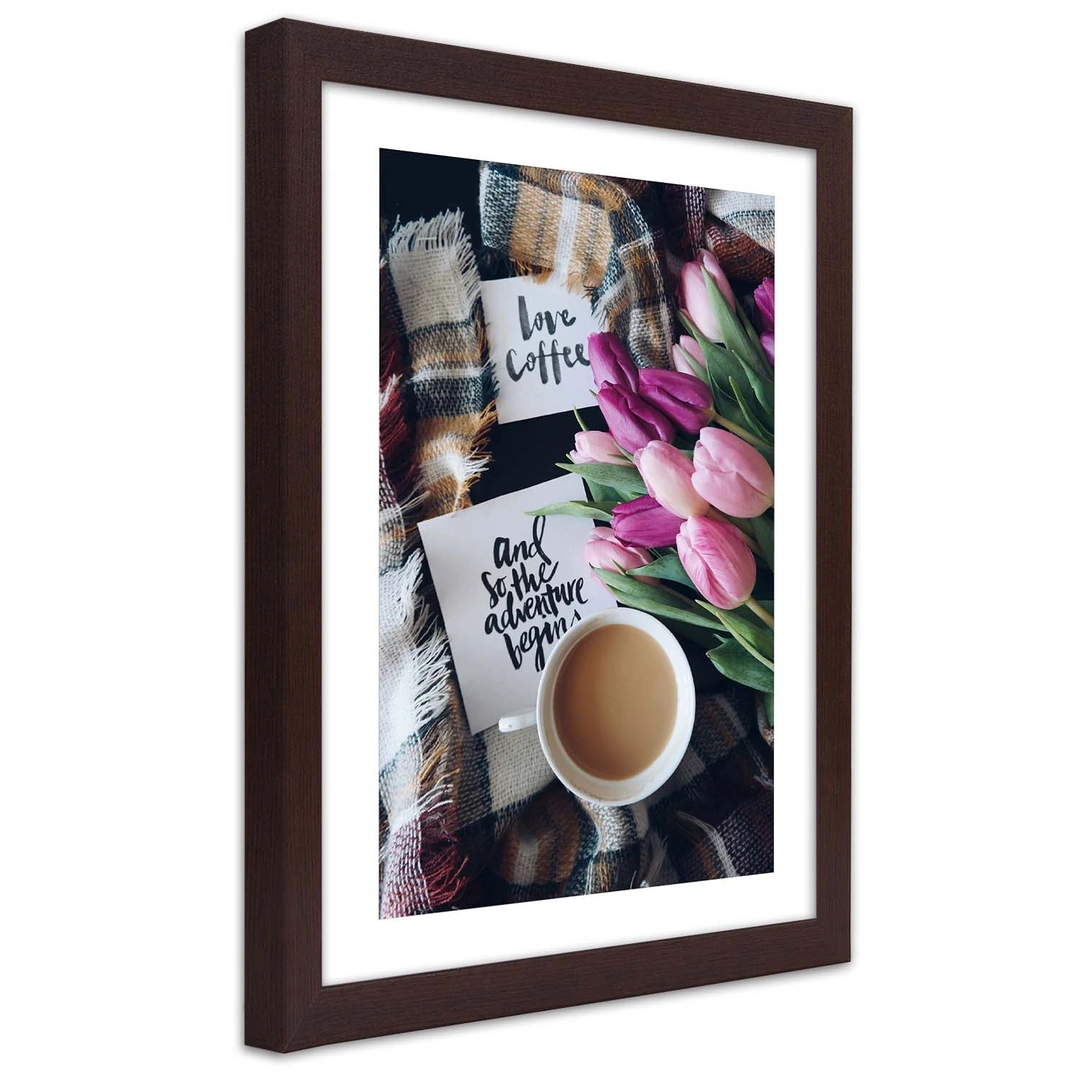 Picture in frame, Coffee morning