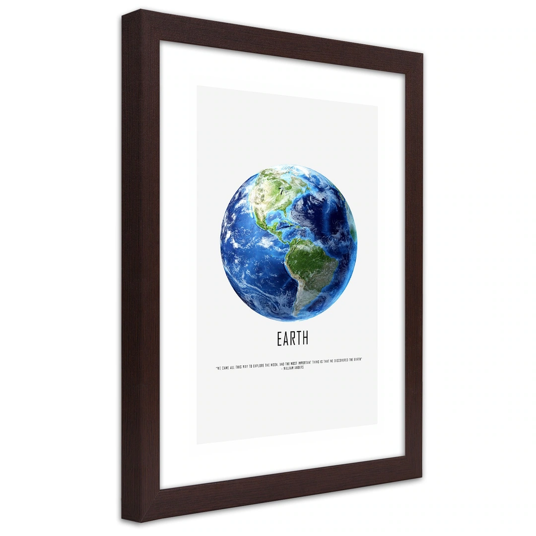 Picture in frame, Planet earth