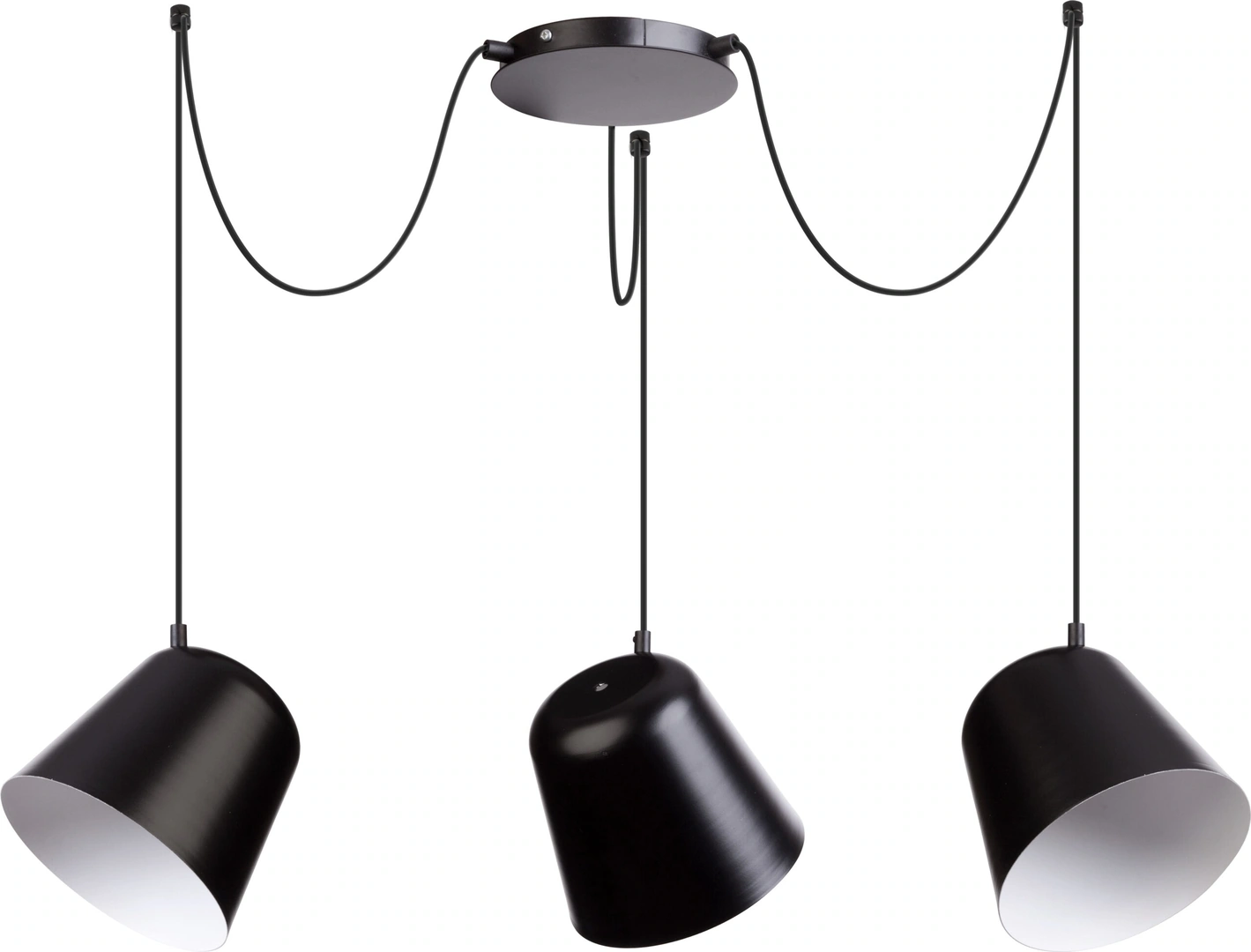 Jawa Ceiling Hanging Pendant Light 3 Black